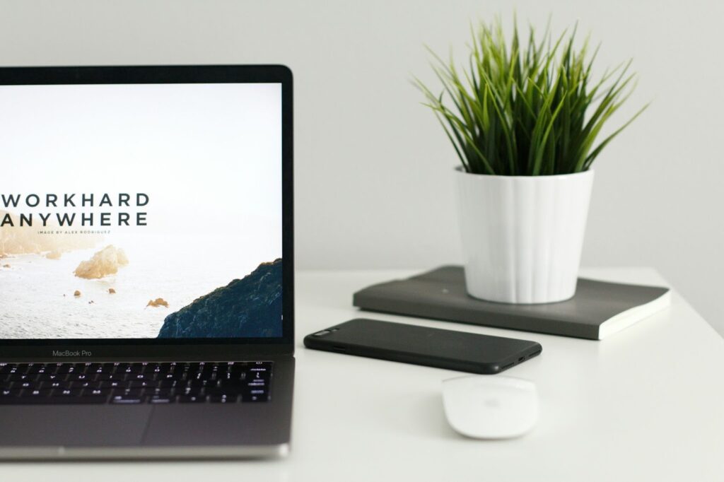 image with laptop with explain about auditing a brand