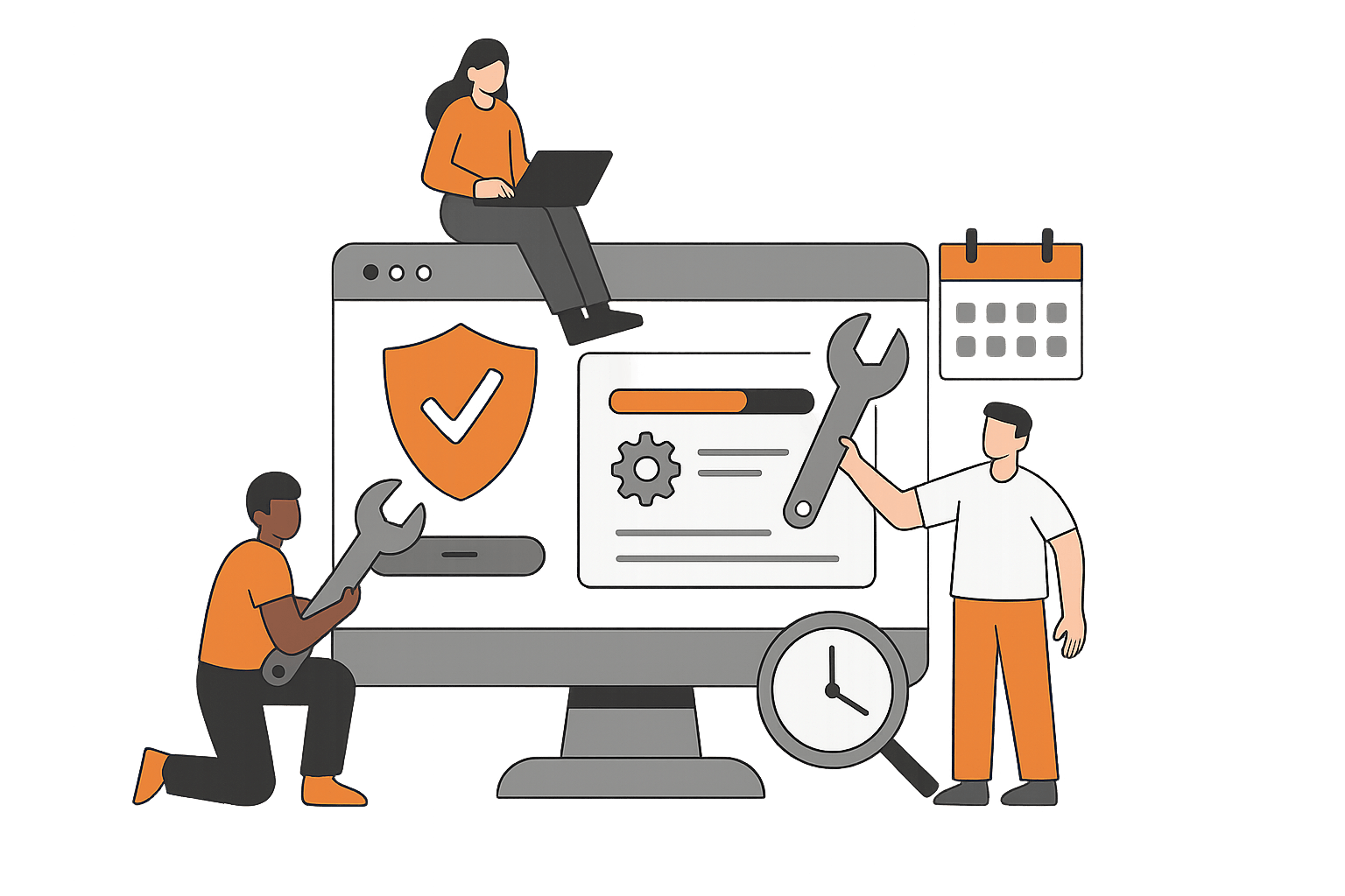What Are Website Maintenance Services Included in a Monthly Plan?